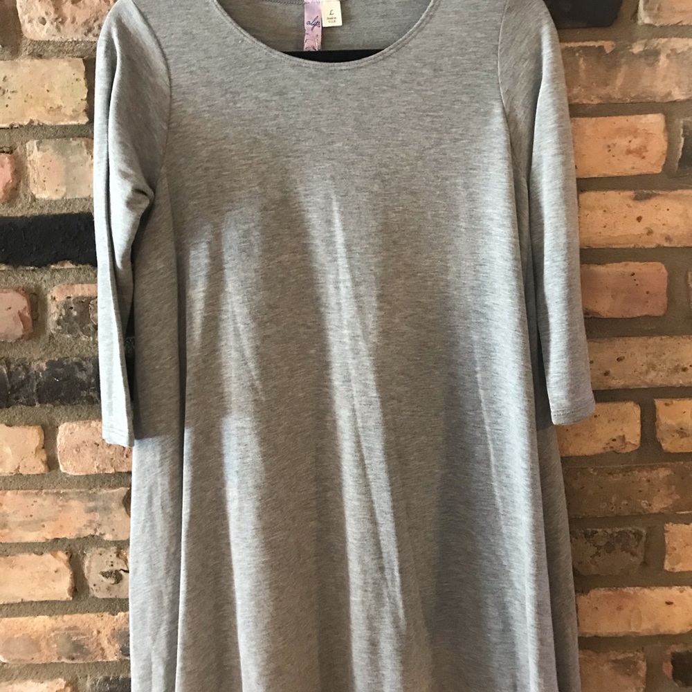 L francescas mid grey t shirt